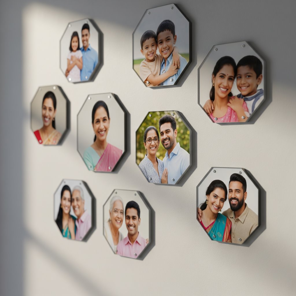 Octa Mini Acrylic Wall Gallery