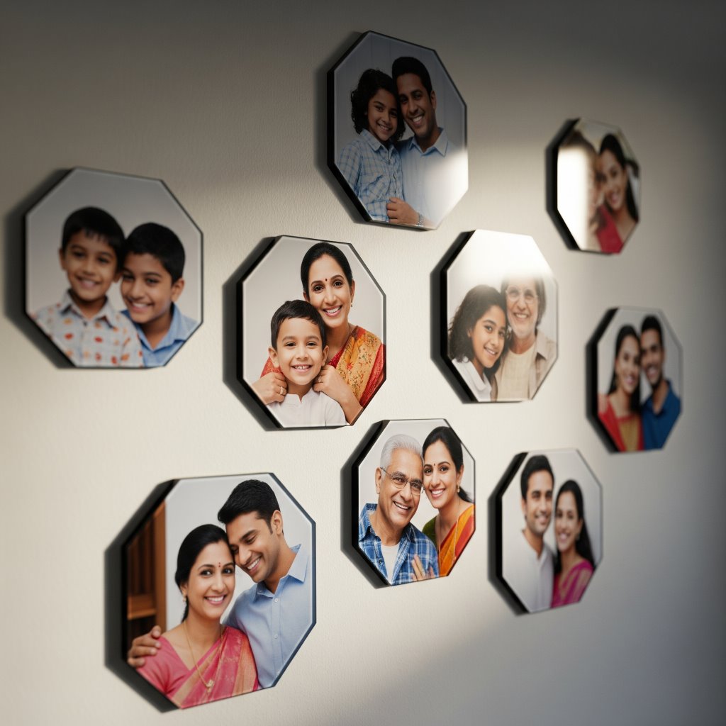 Octa Mini Acrylic Wall Gallery