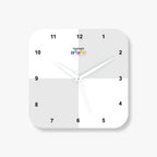 4 Photo Round Square Wall Clock