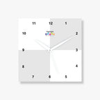 4 Pics Acrylic Photo Clock