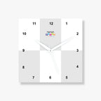 6 Pics Acrylic Photo Clock