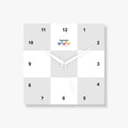 9 Pics Acrylic Photo Clock