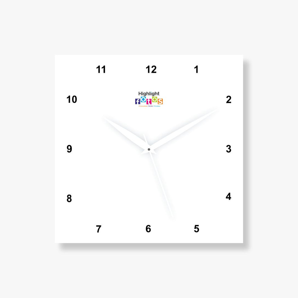 Acrylic Photo Wall Clock