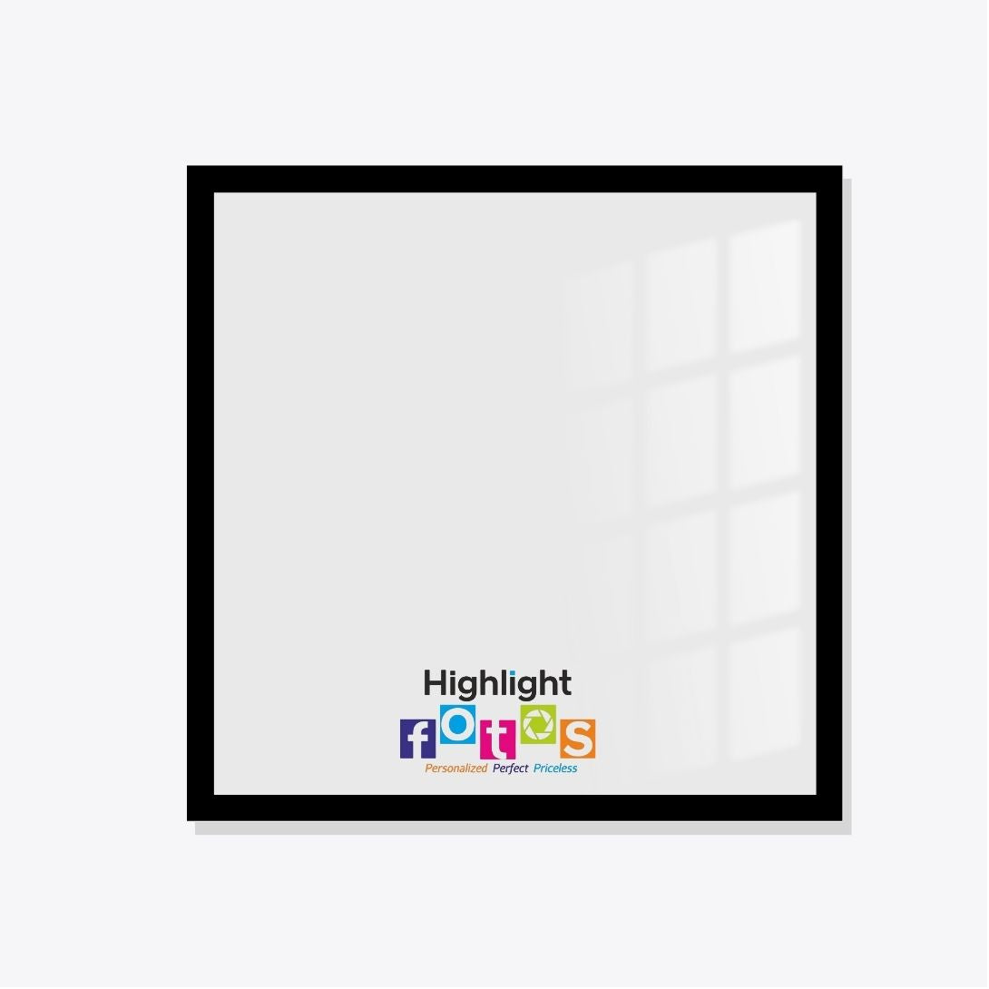Acrylic Square Wall Photo Dual Border Fram