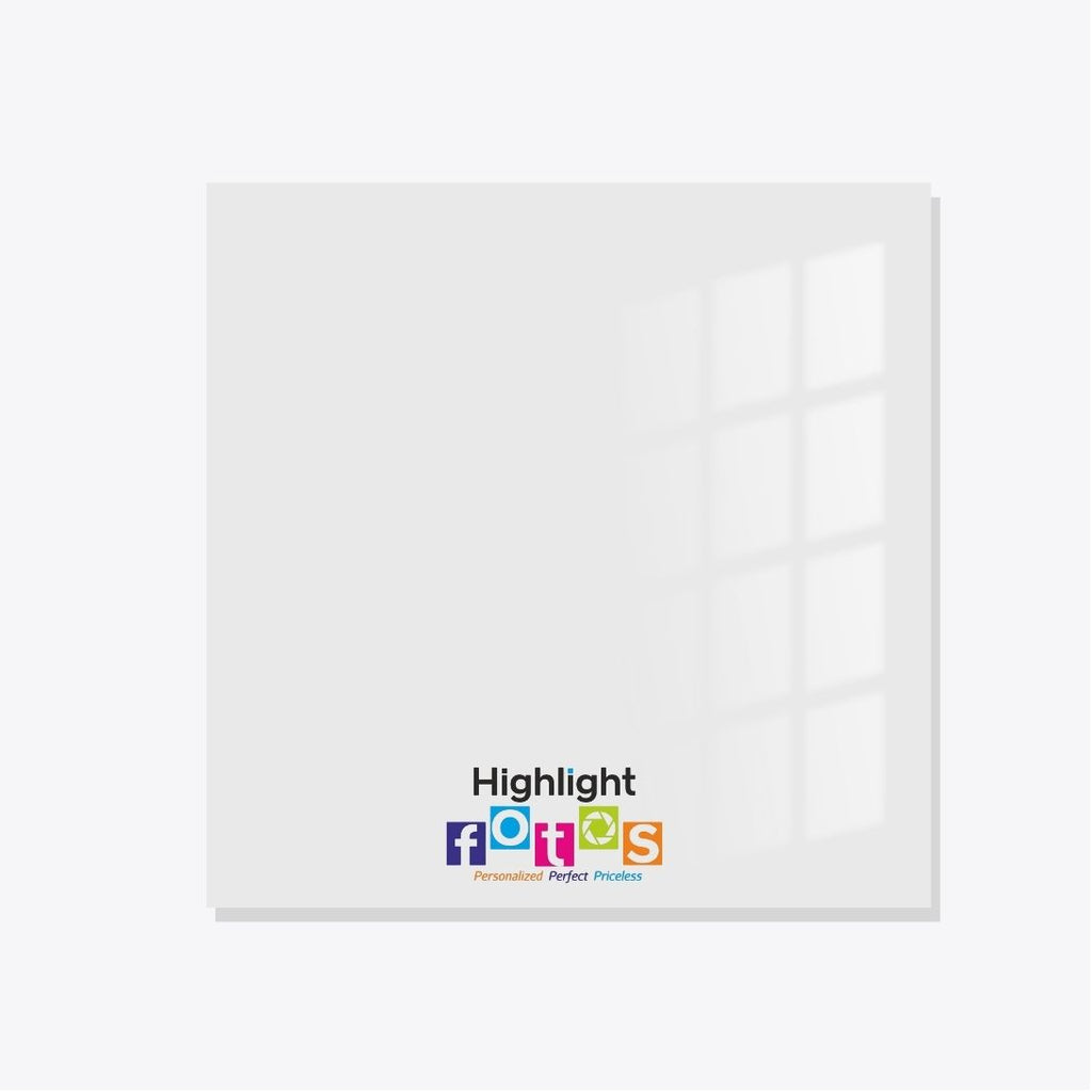 Acrylic Square Wall Photo Frame - Highlight Fotos
