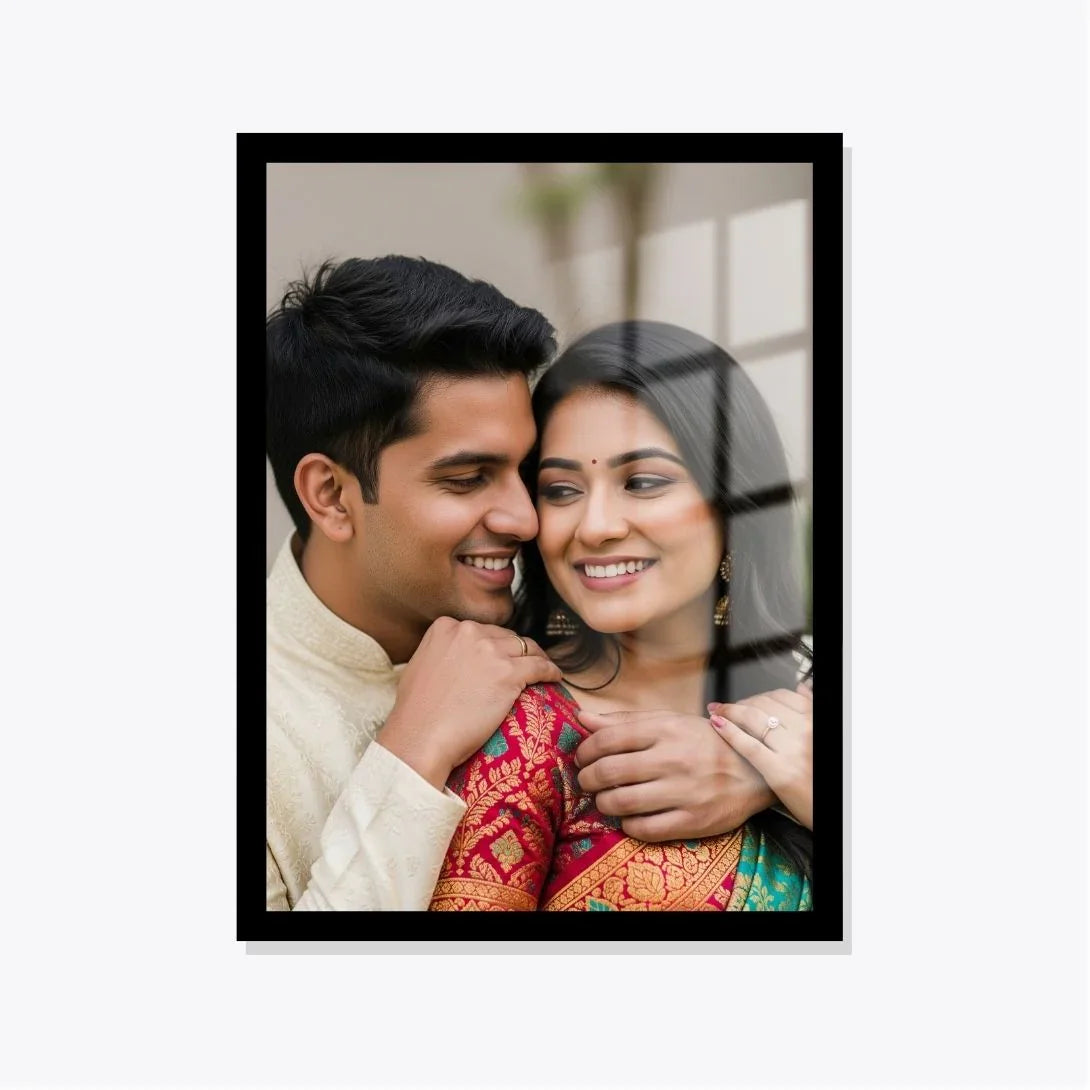 Acrylic Wall Photo Dual Border