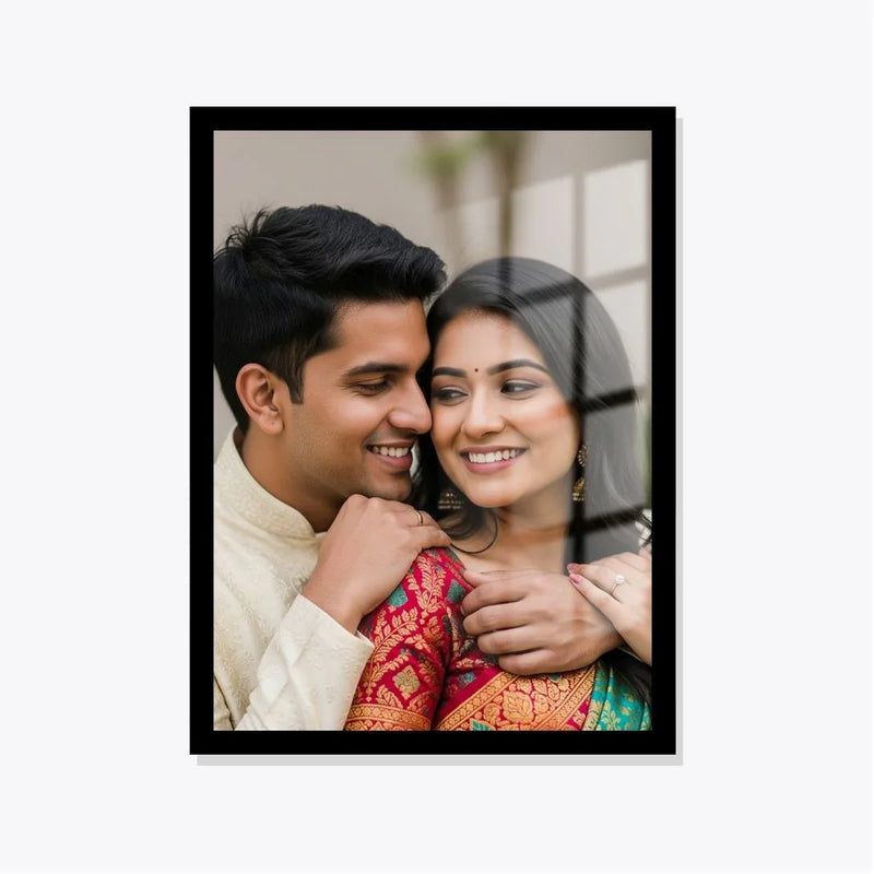 Acrylic Wall Photo Dual Border