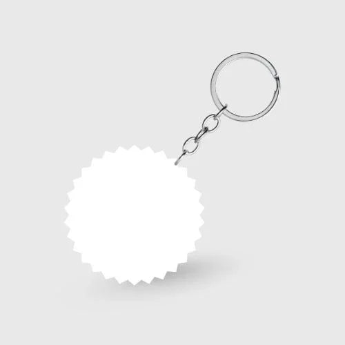 Chakra Shape Key Chain