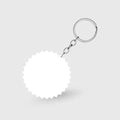 Chakra Shape Key Chain