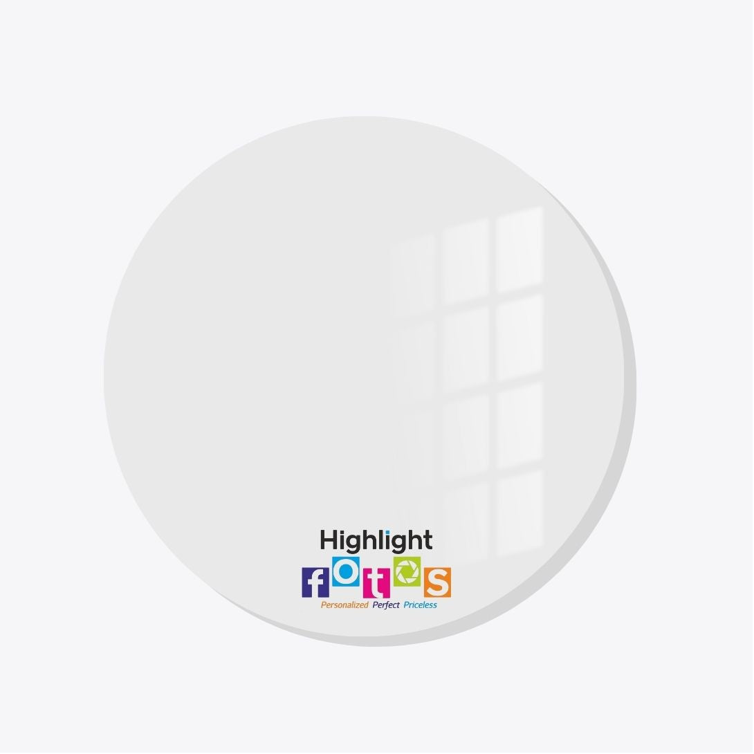 Circle Acrylic Wall Photo