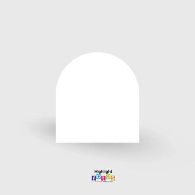 Door Shape Acrylic Fridge Magnet