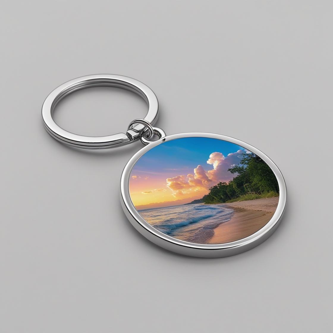 Door Shape Key Chain