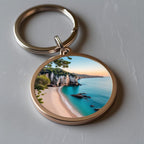 Door Shape Key Chain