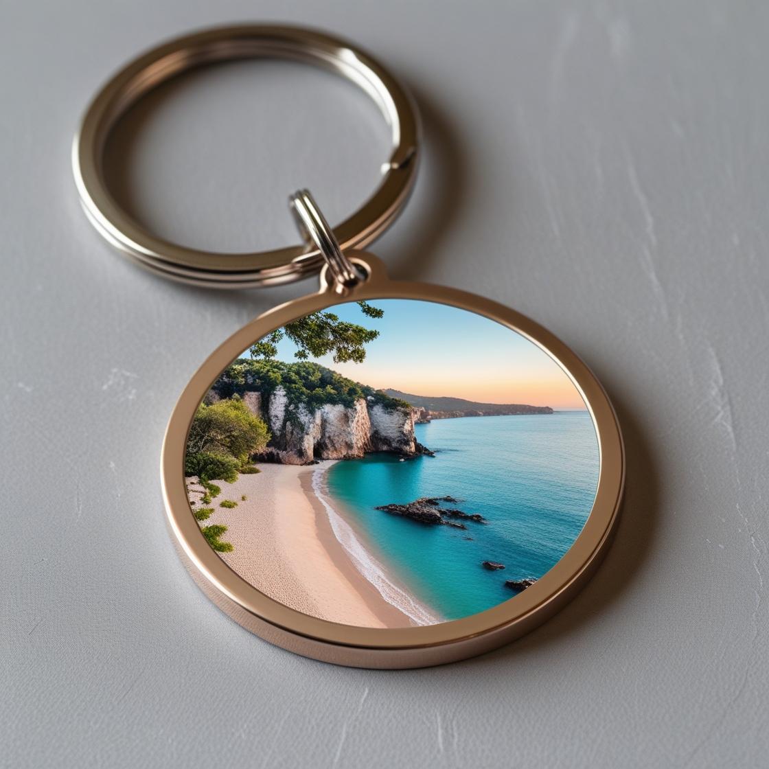 Door Shape Key Chain