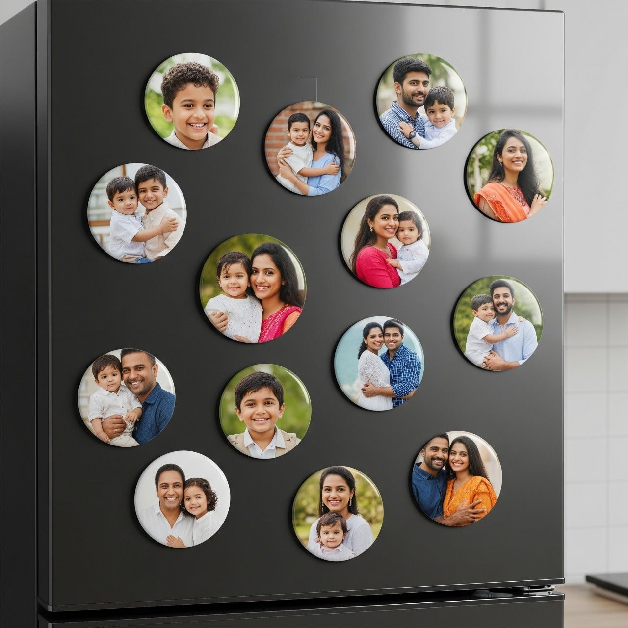 Heart Shape Acrylic Fridge Magnet