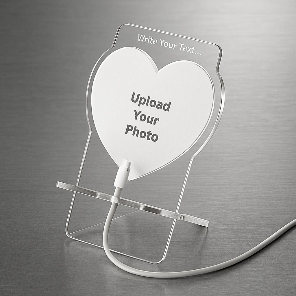 Heart Photo Mobile Stand
