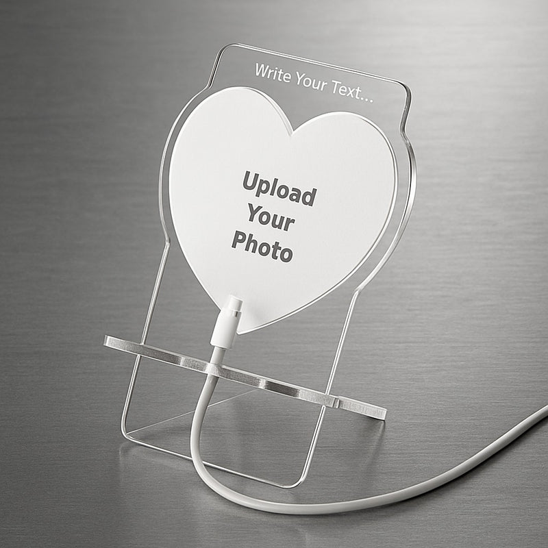 Heart Photo Mobile Stand