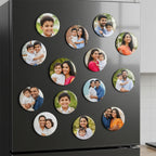 Heart Shape Acrylic Fridge Magnet