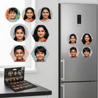 Heart Shape Acrylic Fridge Magnet