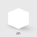 Hexa Shape Acrylic Fridge Magnet