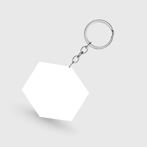Hexa Shape Key Chain