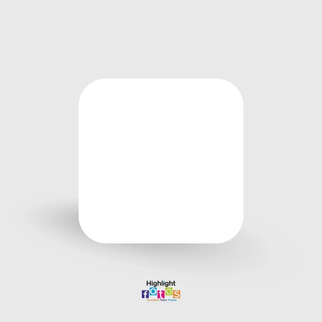 Round Corners Acrylic Fridge Magnet