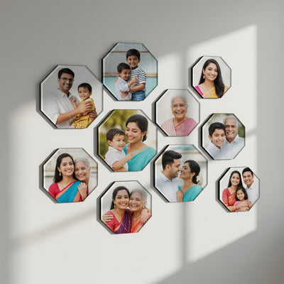 Octa Mini Acrylic Wall Gallery