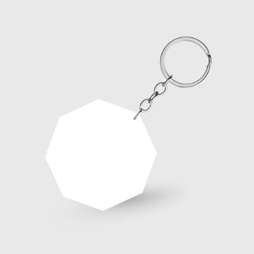 Octa Shape Key Chain