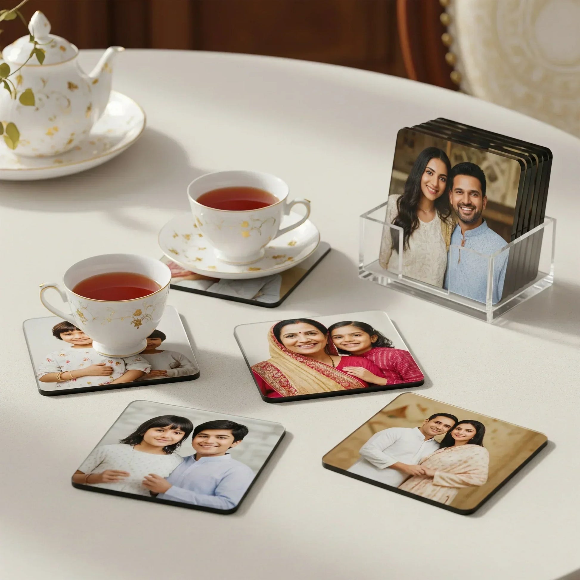 Octa Shape Tea Coasters