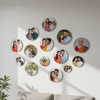 Round Mini Acrylic Wall Gallery
