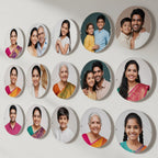 Round Mini Acrylic Wall Gallery