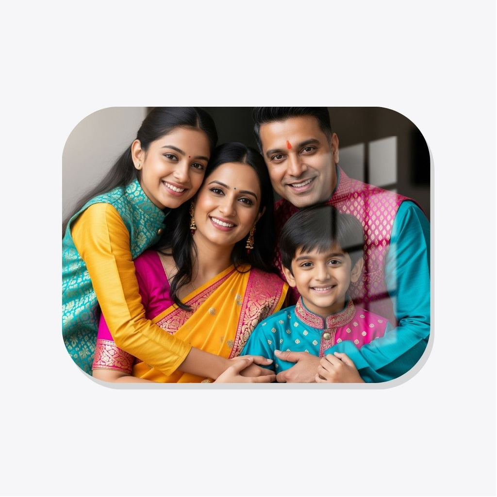 Rounded Rect Landscape Acrylic Wall Photo