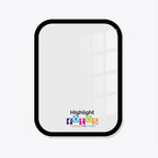 Rounded Rect Portrait Acrylic Dual Border Wall Photo
