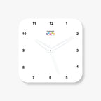 Square Round Acrylic Photo Wall Clock