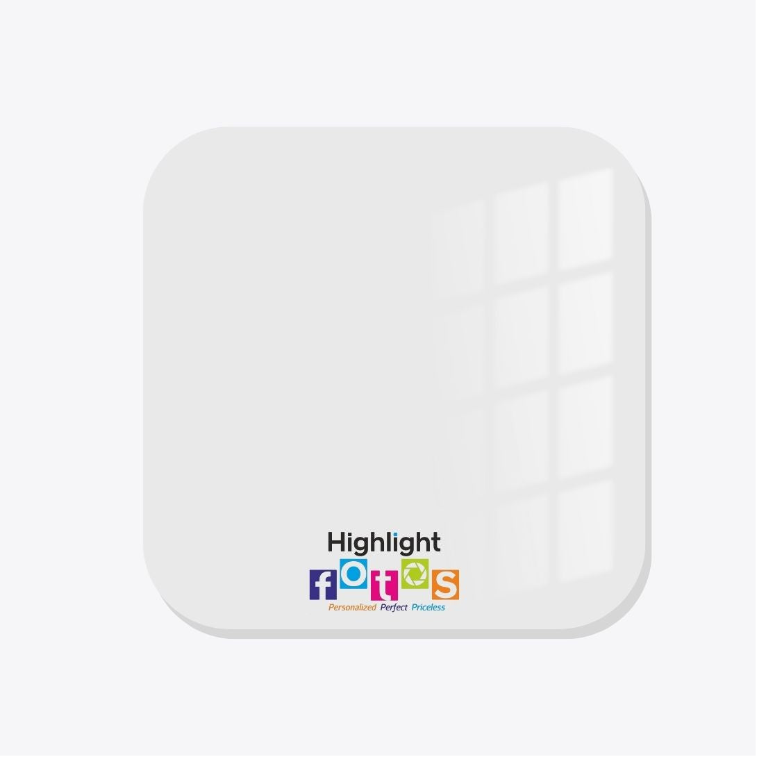 Square Round Acrylic Wall Photo