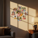 Square Round Mini Acrylic Wall Gallery