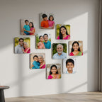Square Round Mini Acrylic Wall Gallery